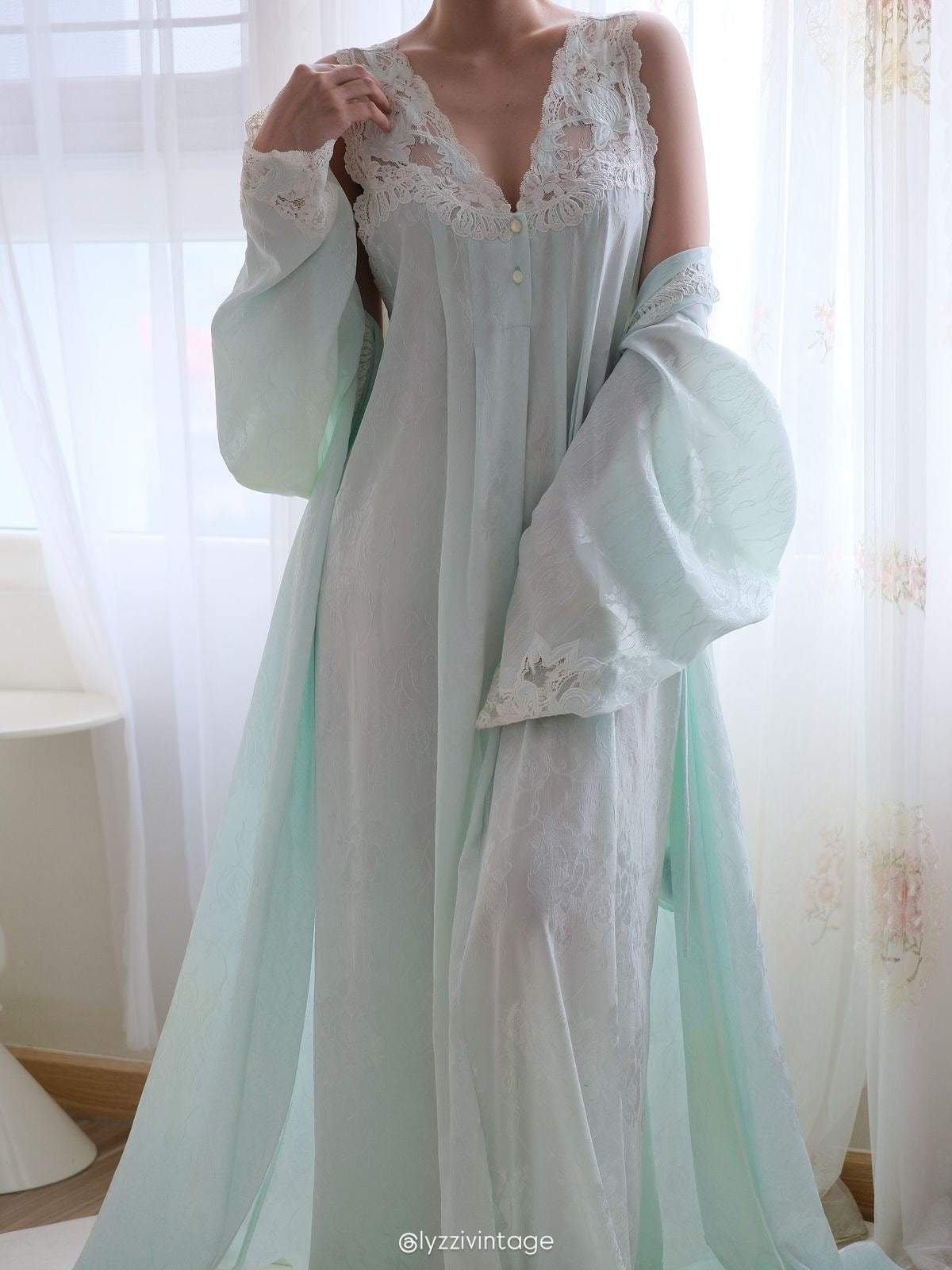 silk nightgowns and robes