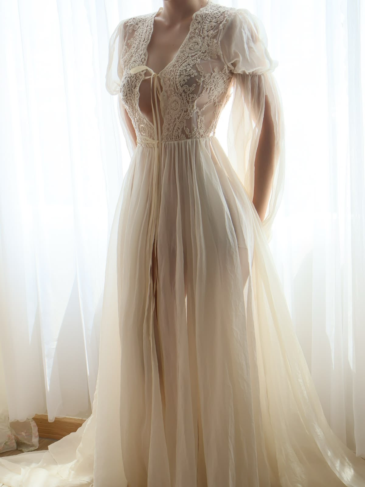 Classic luxury bathrobe