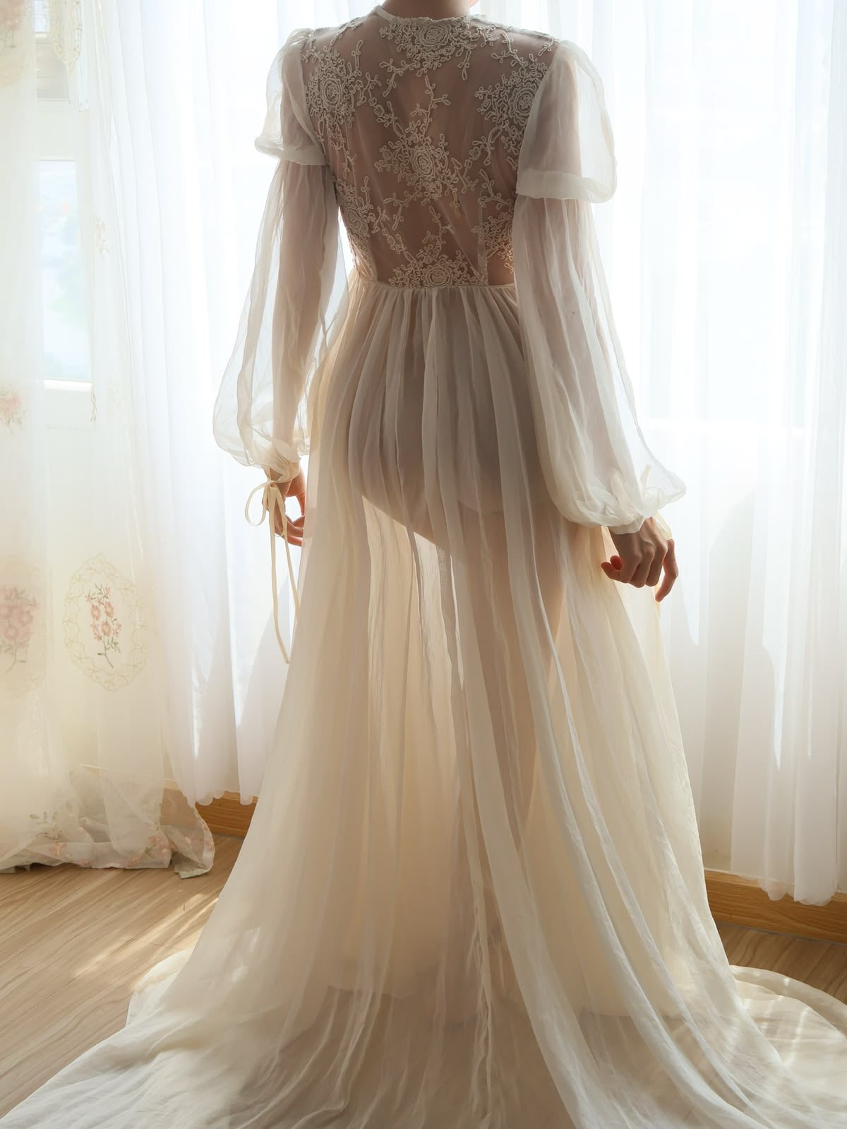 Classic luxury bathrobe